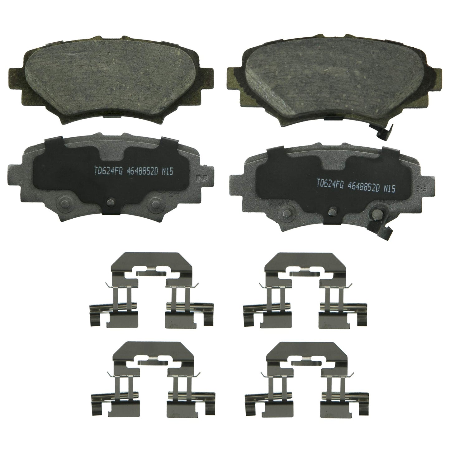 Wagner Brake ThermoQuiet QC1729 Ceramic Disc Brake Pad Set