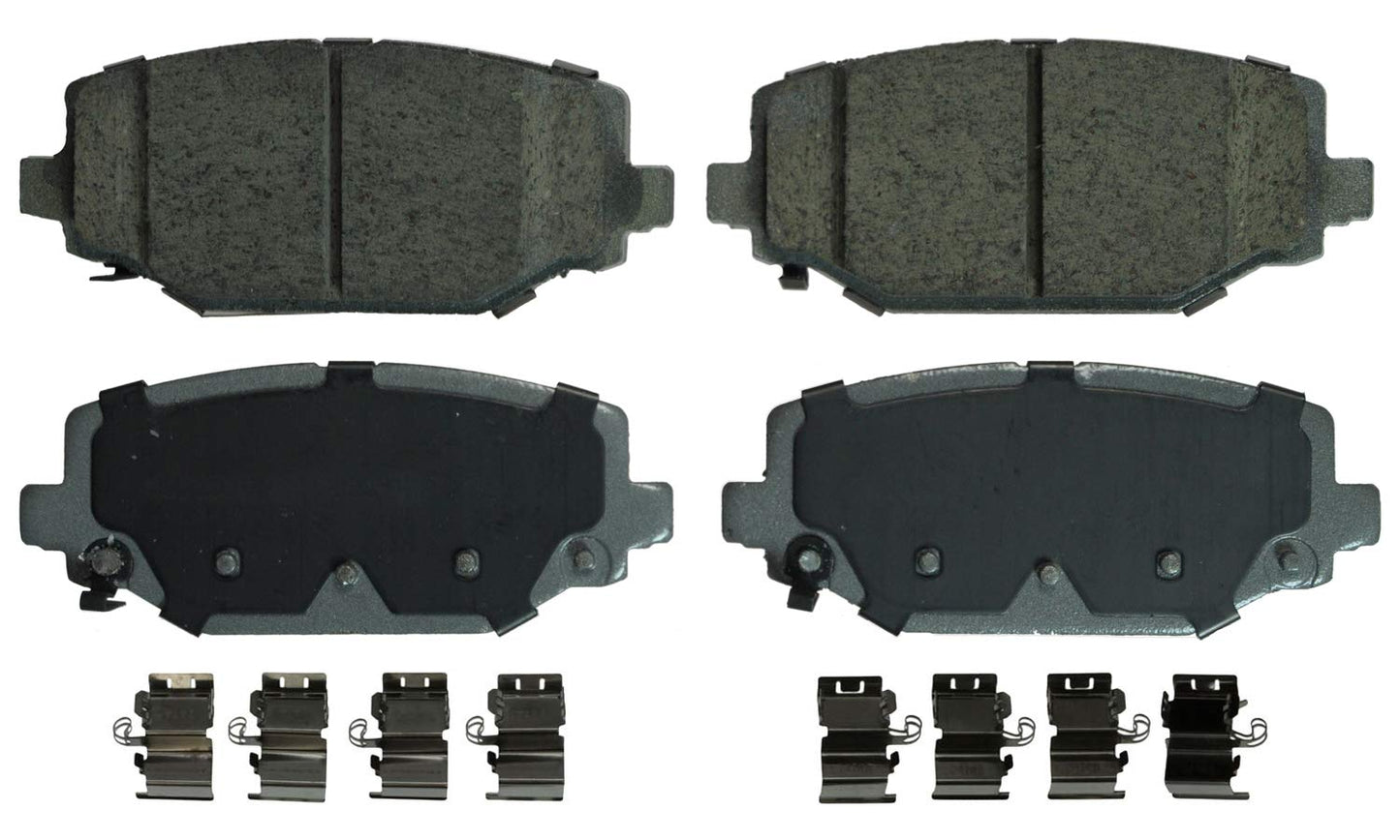 Wagner Brake ThermoQuiet QC1596 Ceramic Disc Brake Pad Set