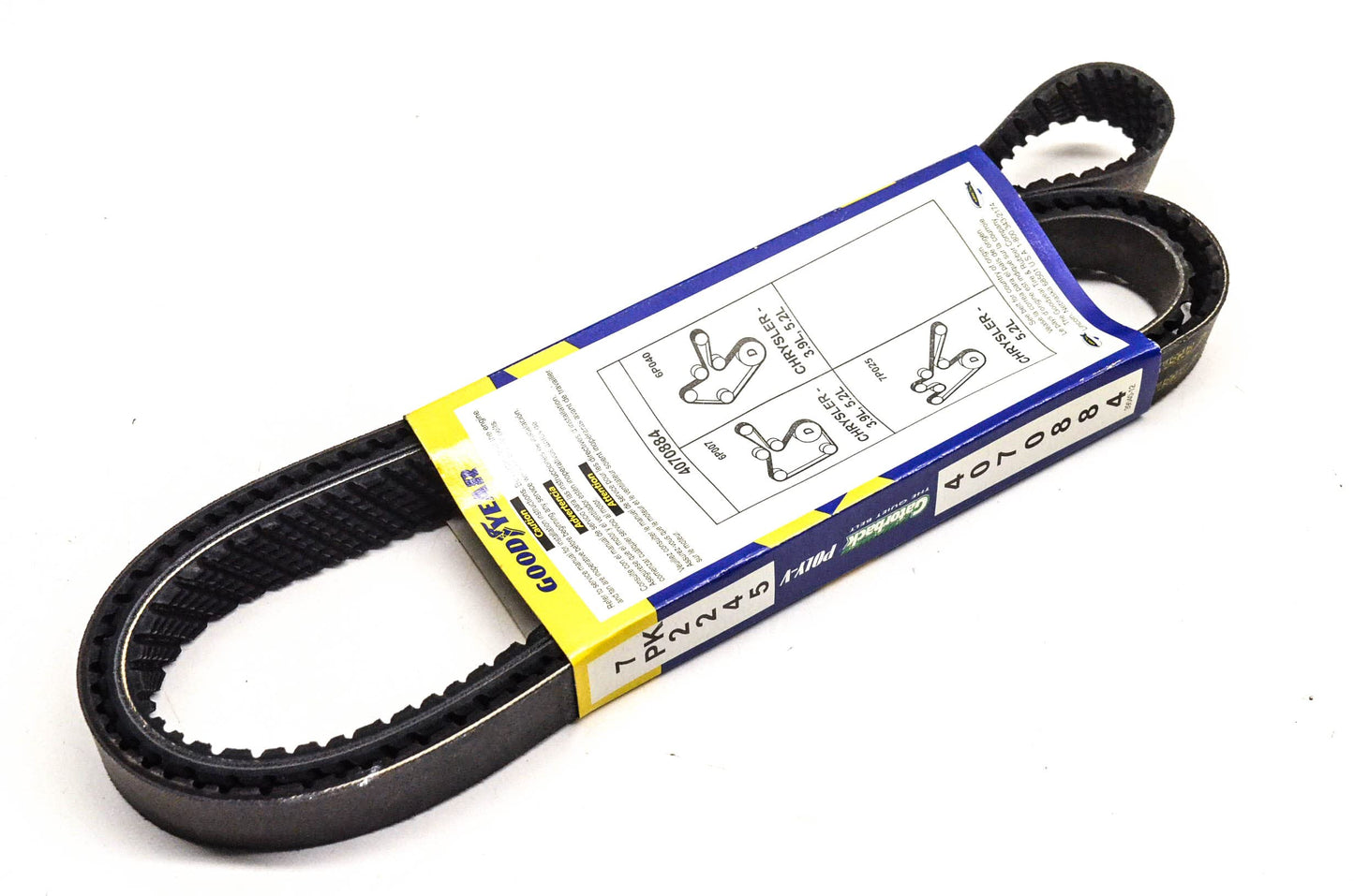 Continental OE Technology Series 4070884 7-Rib, 88.4" Multi-V Belt