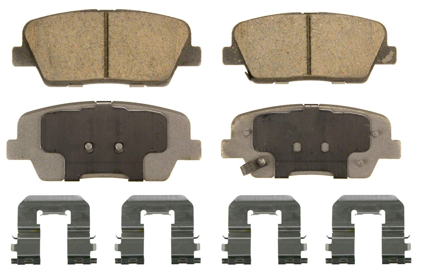 Wagner Brake ThermoQuiet QC1284 Ceramic Disc Brake Pad Set