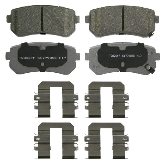 Wagner Brake ThermoQuiet QC1829 Ceramic Disc Brake Pad Set