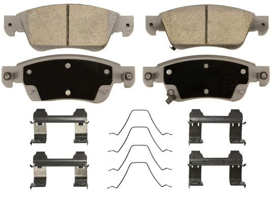 Wagner Brake ThermoQuiet QC1287 Ceramic Disc Brake Pad Set