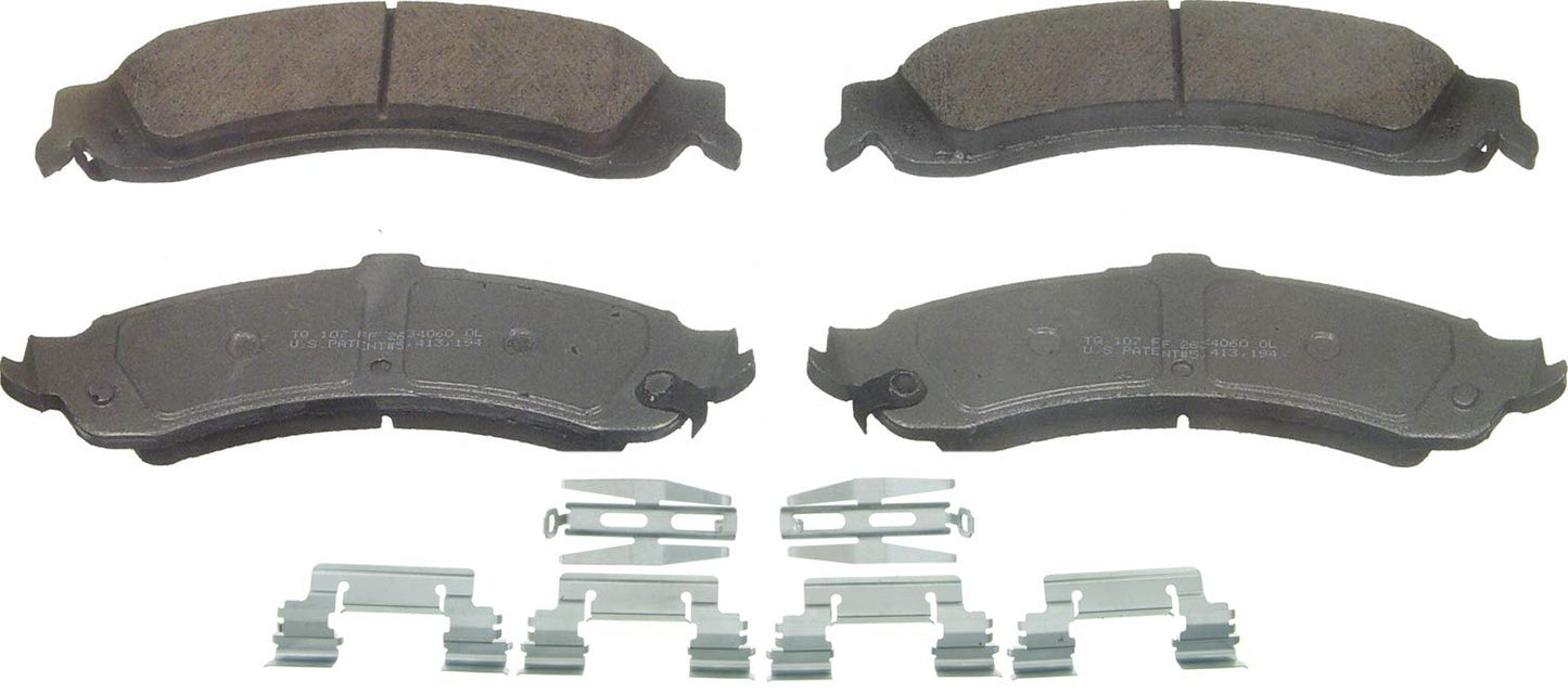Wagner Brake ThermoQuiet QC975 Ceramic Disc Brake Pad Set