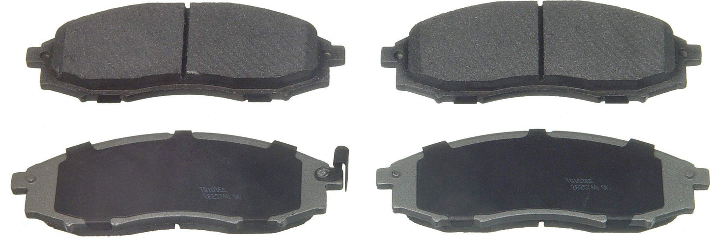 Wagner ThermoQuiet MX830A Semi-Metallic Disc Brake Pad Set