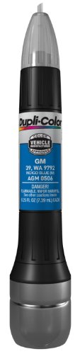 Dupli-Color AGM0506 Metallic Indigo Blue General Motors Exact-Match Scratch Fix All-in-1 Touch-Up Paint