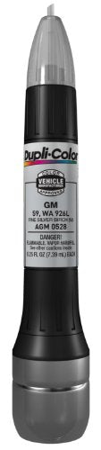 Dupli-Color AGM0530 Metallic Light Tarnish Silver General Motors Exact-Match Scratch Fix All-in-1 Touch-Up Paint