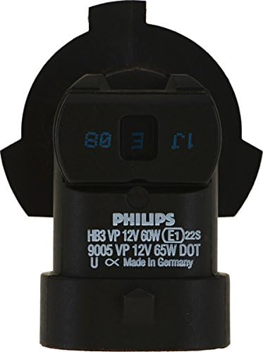Philips Automotive Lighting 9005 VisionPlus Upgraded Headlight with up to 60% More Vision, 2 Pack