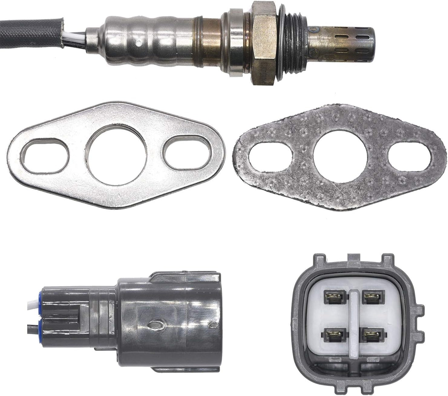 Walker Products 350-34055 Oxygen Sensor, Original Equipment Replacement Premium O2 Sensor, Direct Fit W/Flange