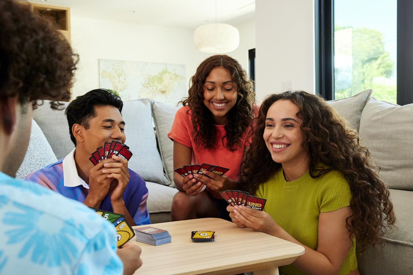 Mattel Games UNO Show â€˜em No Mercy Card Game for Kids, Adults & Family Parties and Travel With Extra Cards, Special Rules and Tougher Penalties